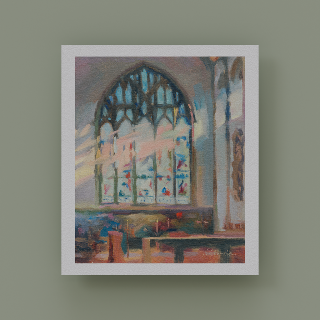 Chelmsford Cathedral oil painting by Svetlana Gavrisheva