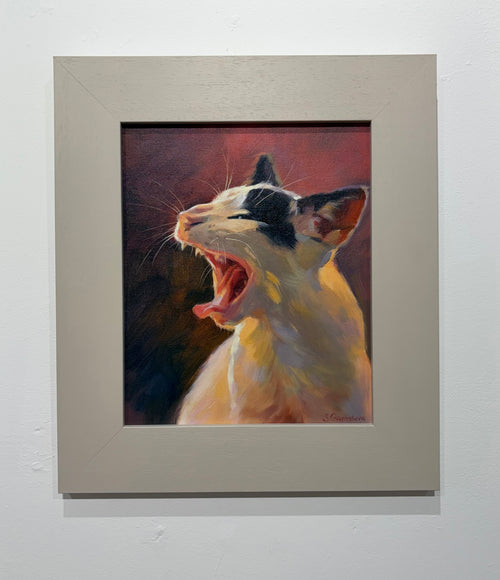 A Yawn oil painting by Svetlana Gavrisheva