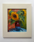 Sunflowers oil painting by Svetlana Gavrisheva